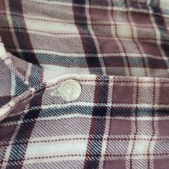 DICKIES Womens Half sleeve Flannel Large(fits like medium) - Picture 3 of 3